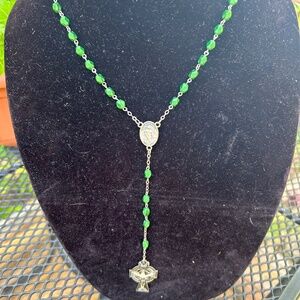 Irish Rosary with Celtic cross